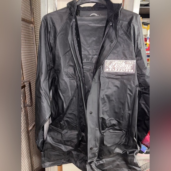 Authentic Indian Motorcycle Rain Resistance Suit Pants Jacket New Size M - Picture 1 of 8